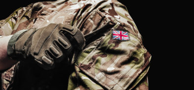 uk army solder flag on uniforn arm (bs369722395).jpg